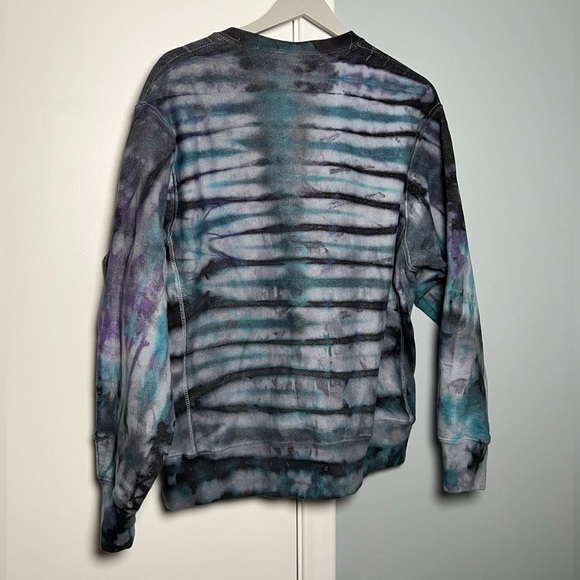Champion Tie Dye Crewneck Sweatshirt Y2K Vintage - Picture 2 of 6